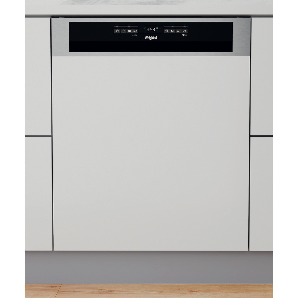 Whirlpool WBO 3T341 P X programok száma: 10, beépíthető, 14 terítékes mosogatógép 