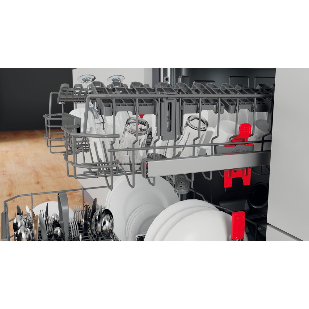 Whirlpool WBO 3T341 P X programok száma: 10, beépíthető, 14 terítékes mosogatógép 