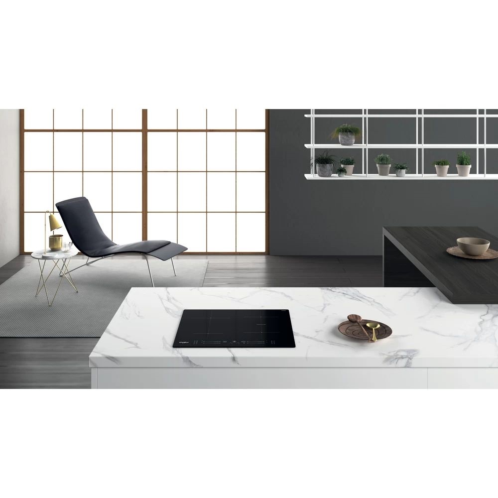 Whirlpool WB S2560 NE fekete, beépíthető, indukciós, főzőzóna: 4, beépíthető méret: 56cm, főzőlap