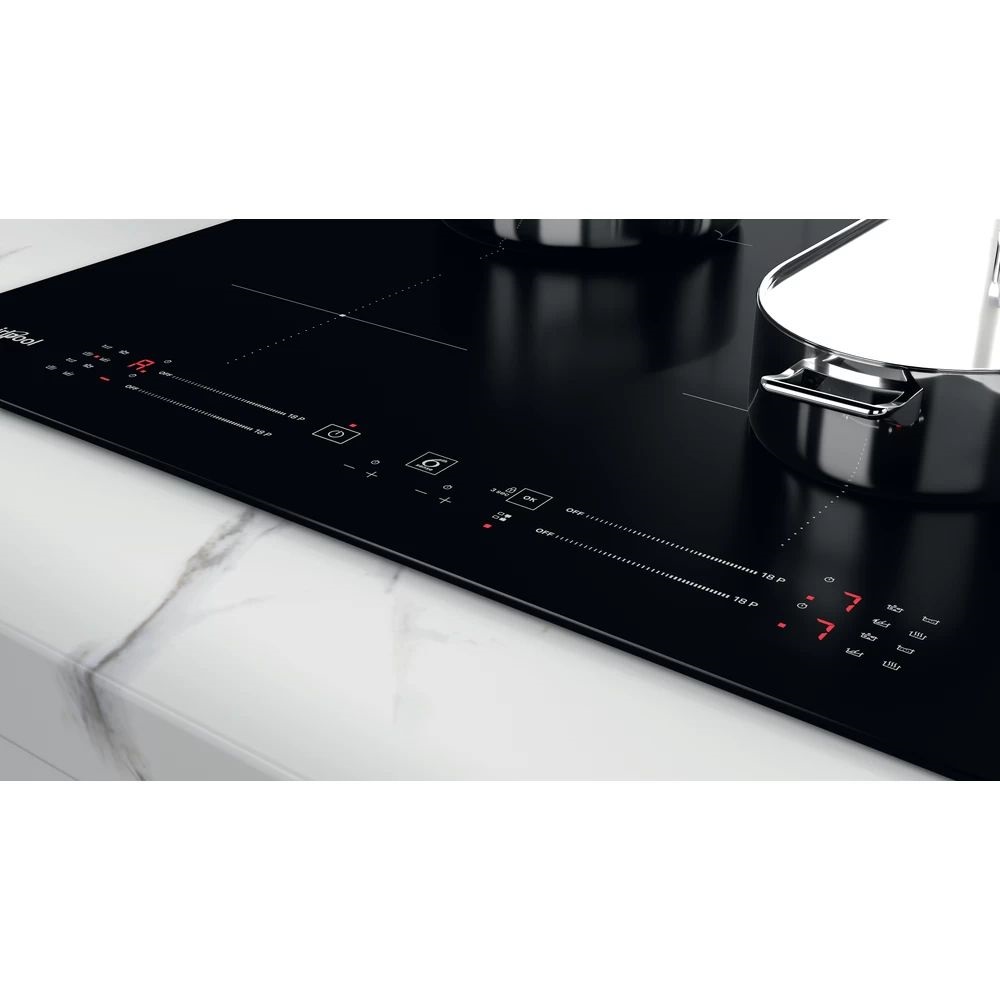 Whirlpool WB S2560 NE fekete, beépíthető, indukciós, főzőzóna: 4, beépíthető méret: 56cm, főzőlap