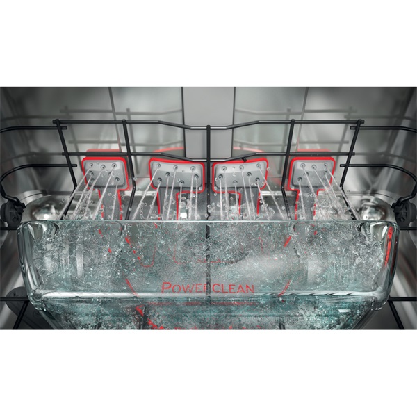 Whirlpool WFC 3C42PX inox, programok száma: 8, szabadonálló, 14 terítékes mosogatógép 