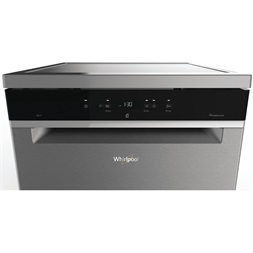 Whirlpool WFC 3C42PX inox, programok száma: 8, szabadonálló, 14 terítékes mosogatógép 