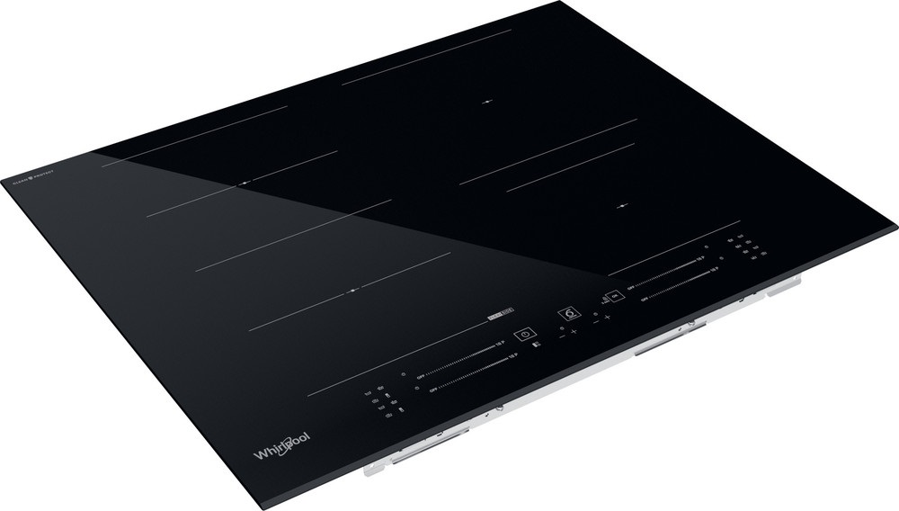 Whirlpool WF S4665 CPBF fekete, beépíthető, indukciós, főzőzóna: 4, beépíthető méret: 56cm, főzőlap