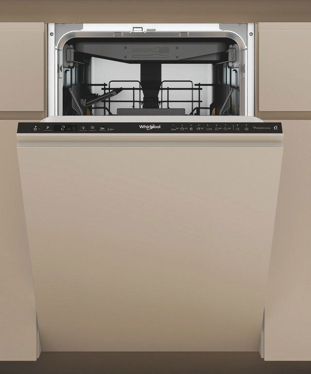 Whirlpool WH6IC11BS7LSA0 programok száma: 9, keskeny beépíthető, 11 terítékes mosogatógép 