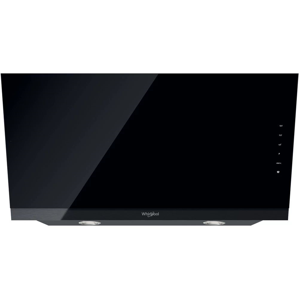 Whirlpool WHVS 93F LT BSS fekete, beépíthető, döntött, méret:89,5 cm, zajszint:67 dB, páraelszívó