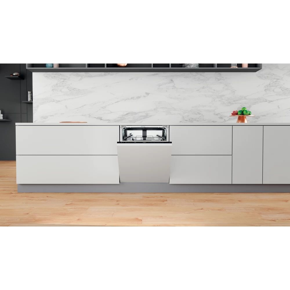 Whirlpool WIO 3C33 E 6.5 programok száma: 10, beépíthető, 14 terítékes mosogatógép 