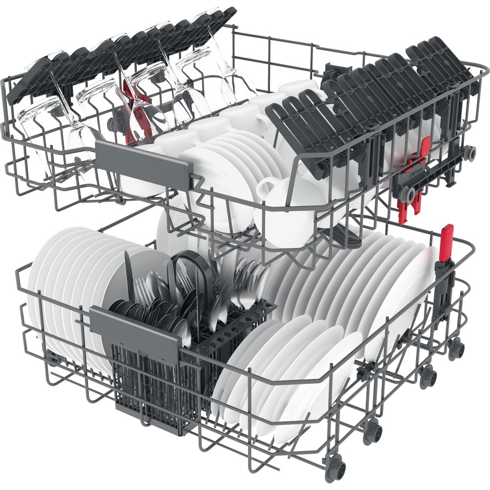 Whirlpool WI 7020 P programok száma: 8, beépíthető, 14 terítékes mosogatógép 