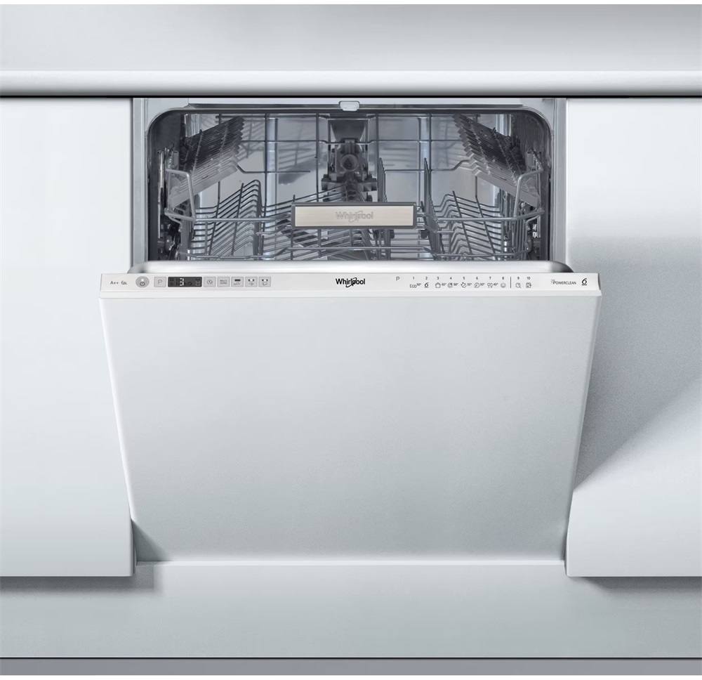 Whirlpool WKIO 3T123 6.5 P programok száma: 10, beépíthető, 14 terítékes mosogatógép 