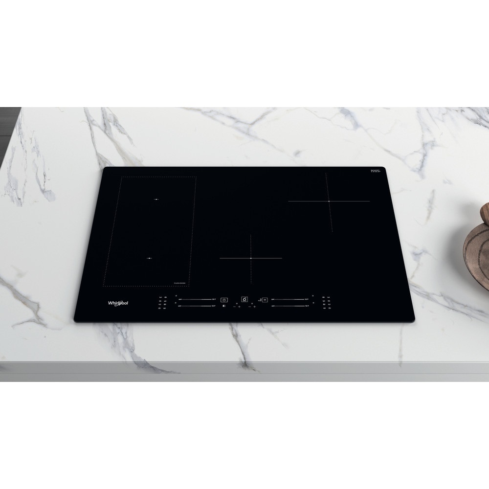 Whirlpool WL S3777 NE fekete, beépíthető, indukciós, főzőzóna: 4, beépíthető méret: 56cm, főzőlap