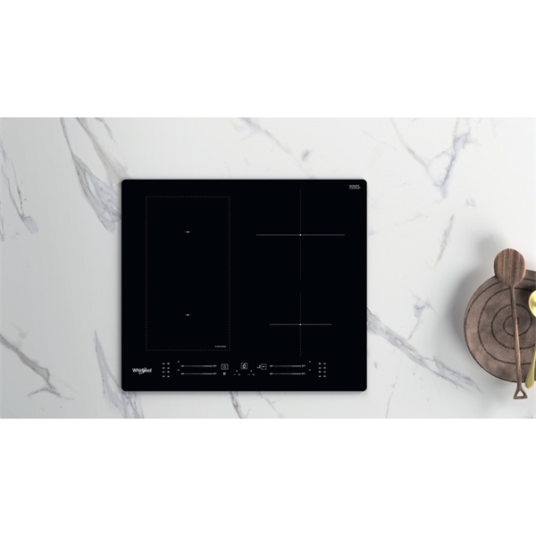 Whirlpool WL S7960 NE fekete, beépíthető, indukciós, főzőzóna: 4, beépíthető méret: 56cm, főzőlap (Újszerű)