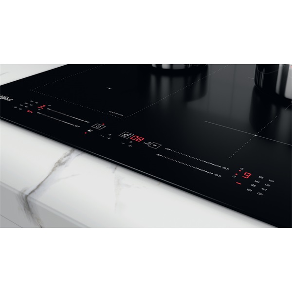 Whirlpool WL S7960 NE fekete, beépíthető, indukciós, főzőzóna: 4, beépíthető méret: 56cm, főzőlap (Újszerű)