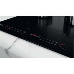 Whirlpool WL S7960 NE fekete, beépíthető, indukciós, főzőzóna: 4, beépíthető méret: 56cm, főzőlap (Újszerű)