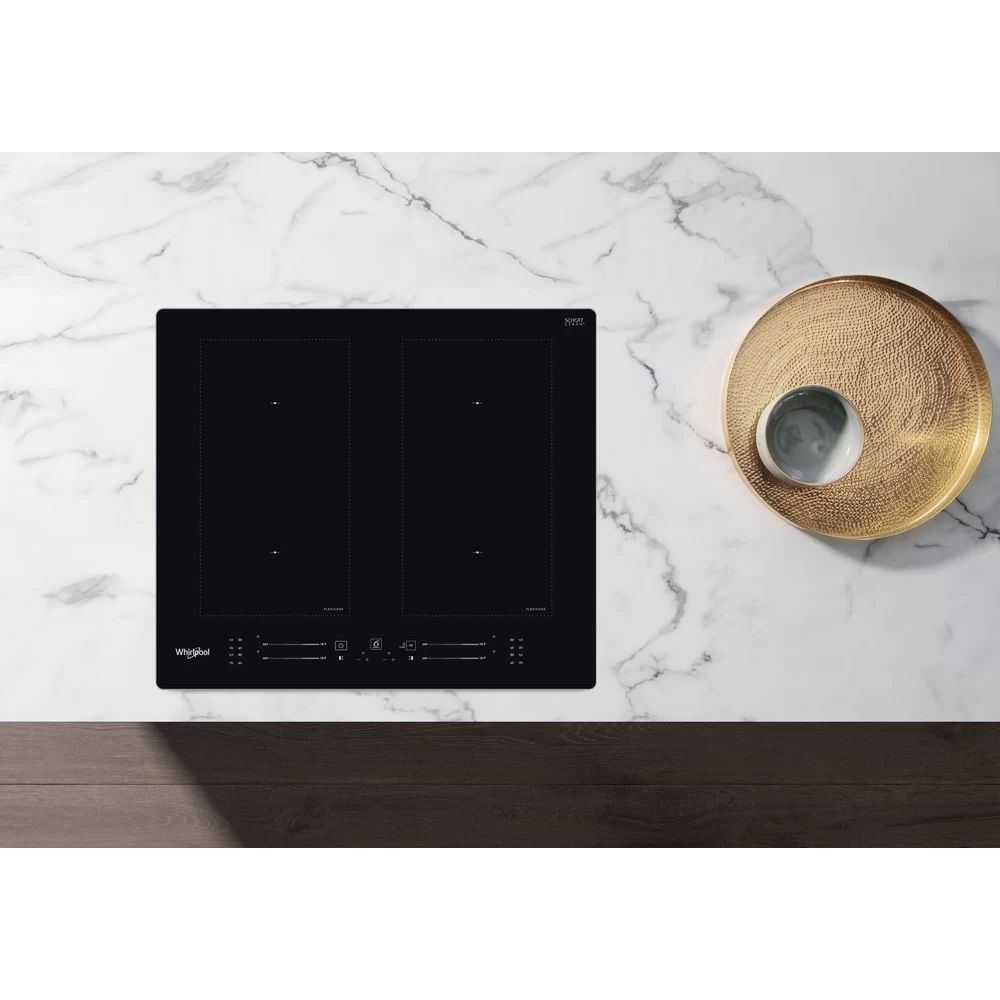 Whirlpool WL S8560 AL fekete, beépíthető, indukciós, főzőzóna: 4, beépíthető méret: 56cm, főzőlap