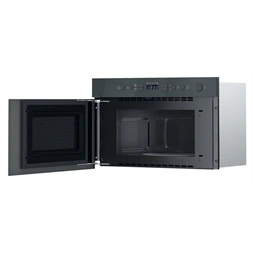 Whirlpool WMN14BSG 750W 22L szürke beépíthető mikrohullámú sütő