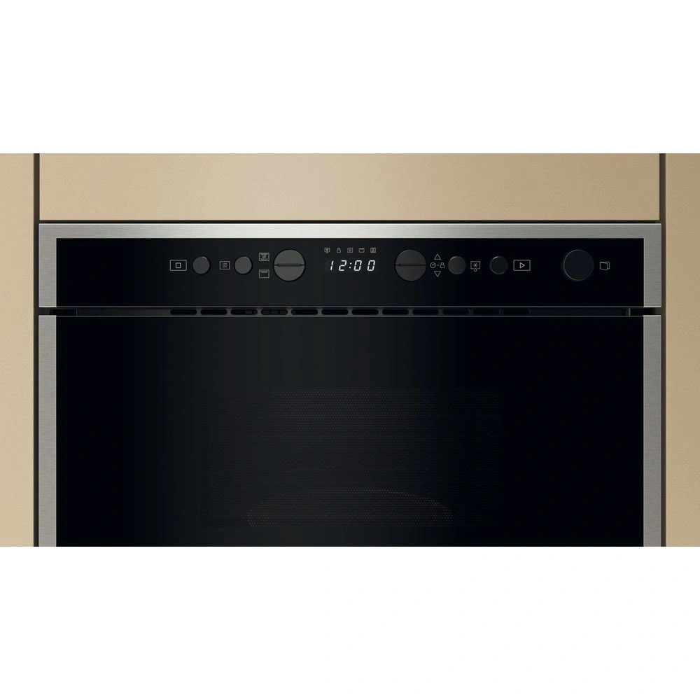 Whirlpool WMN464BX 750W 22L inox beépíthető mikrohullámú sütő