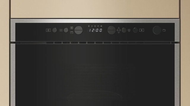 Whirlpool WMN464BX 750W 22L inox beépíthető mikrohullámú sütő