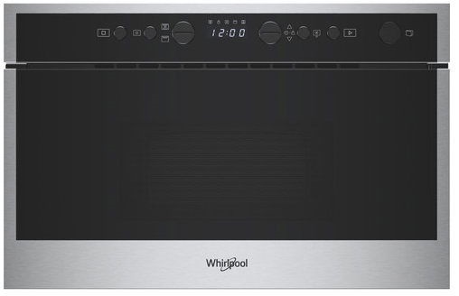 Whirlpool WMN464BX 750W 22L inox beépíthető mikrohullámú sütő