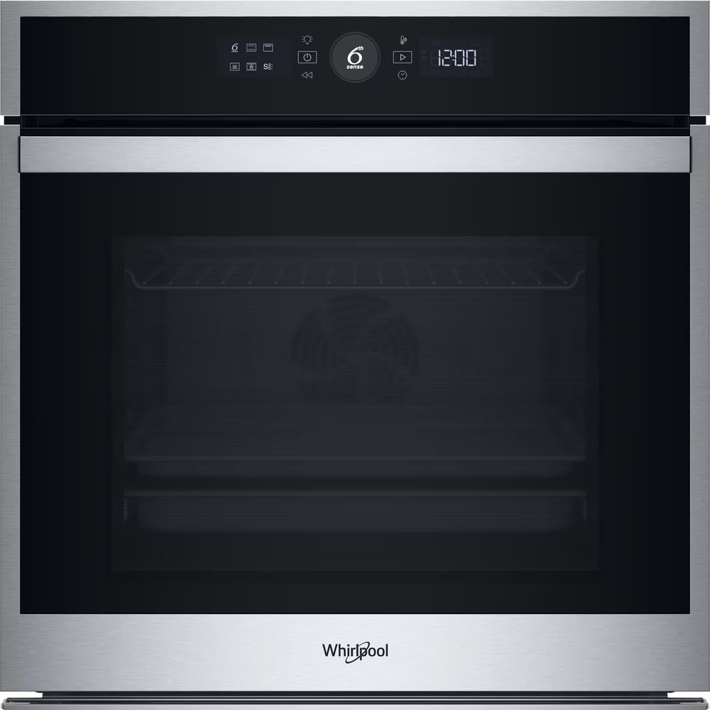 Whirlpool WOI4S8HM1SXA inox-fekete, beépíthető, sütőtér: 73 liter,grill, légkeverés sütő