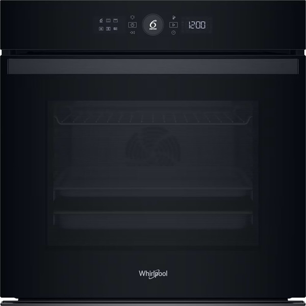 Whirlpool WOI4S8HM2SBA fekete, beépíthető, sütőtér: 73 liter, grill, légkeverés  sütő