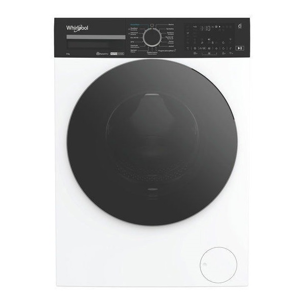 Whirlpool WPM 97W ADS EE fehér, elöltöltős, max.1400ford., 9 kg, mosógép