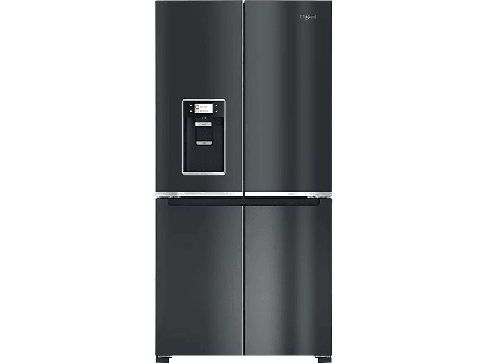 Whirlpool WQ9I FO2BX EF fekete, Side-by-Side, Hűtő:355L, Fagyasztó:237L, hűtőszekrény