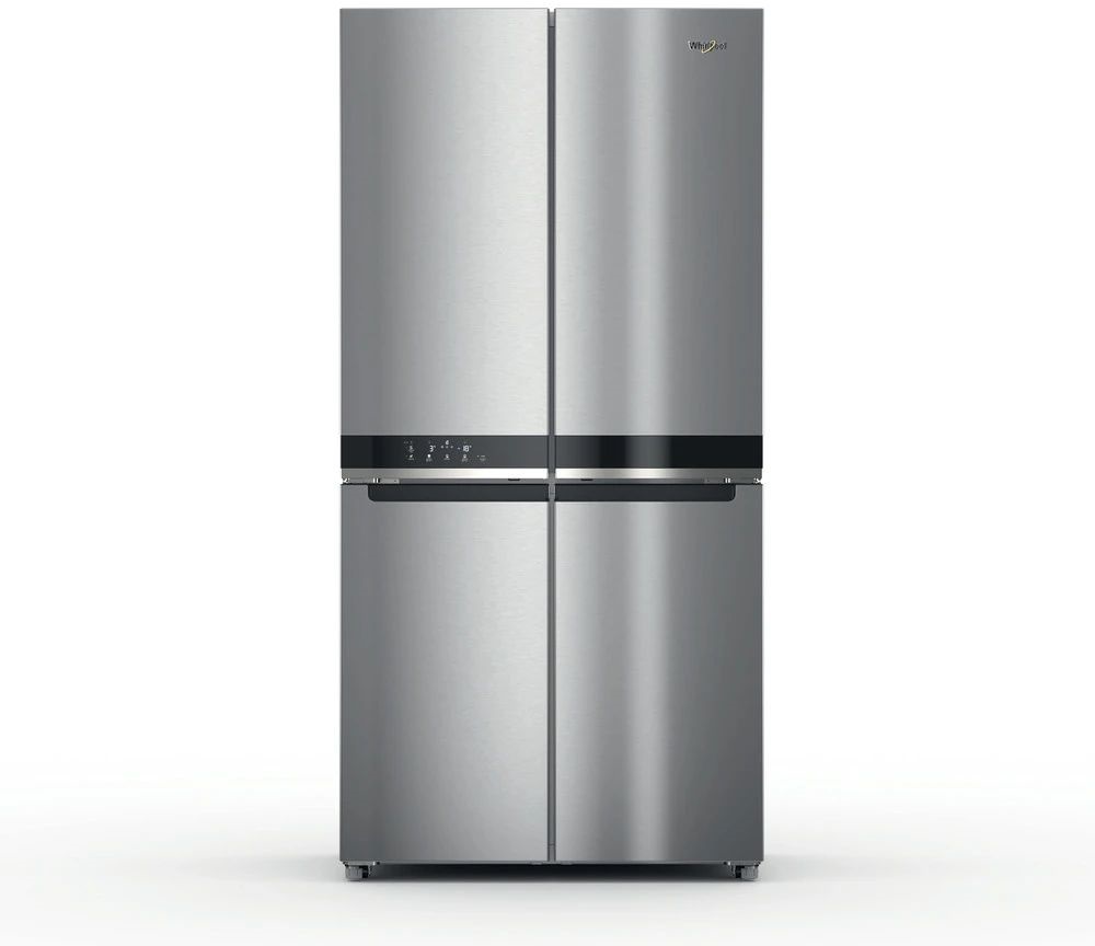 Whirlpool WQ9 B3L EF inox, side-by- side, Hűtő:388L, Fagyasztó:206L, hűtőszekrény