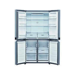 Whirlpool WQ9 U1L inox, Side-by-Side, Hűtő:388L, Fagyasztó:206L, No frost hűtőszekrény