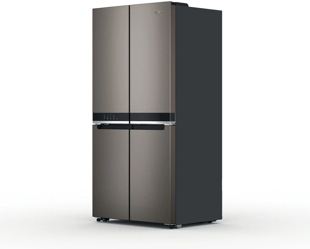 Whirlpool WQ9 U2BL EF fekete, Side-by-Side, Hűtő:409L, Fagyasztó:268L, hűtőszekrény