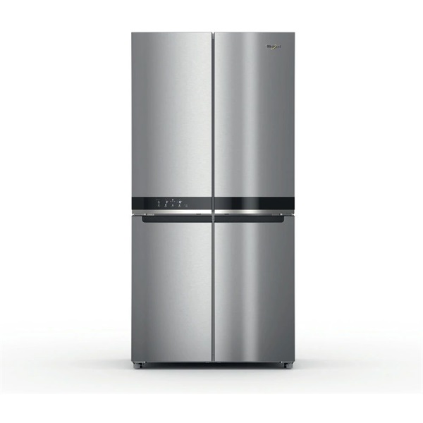 Whirlpool WQ9 U3L EF inox, side-by- side, Hűtő:388L, Fagyasztó:206L, No Frosthűtőszekrény