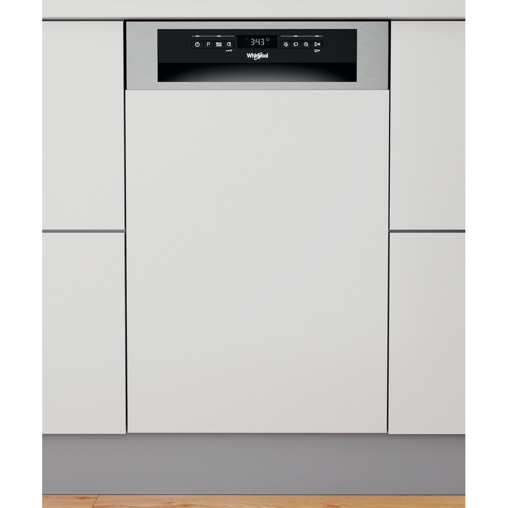Whirlpool WSBO 3O23 PF X programok száma: 7, beépíthető, 10 terítékes mosogatógép 