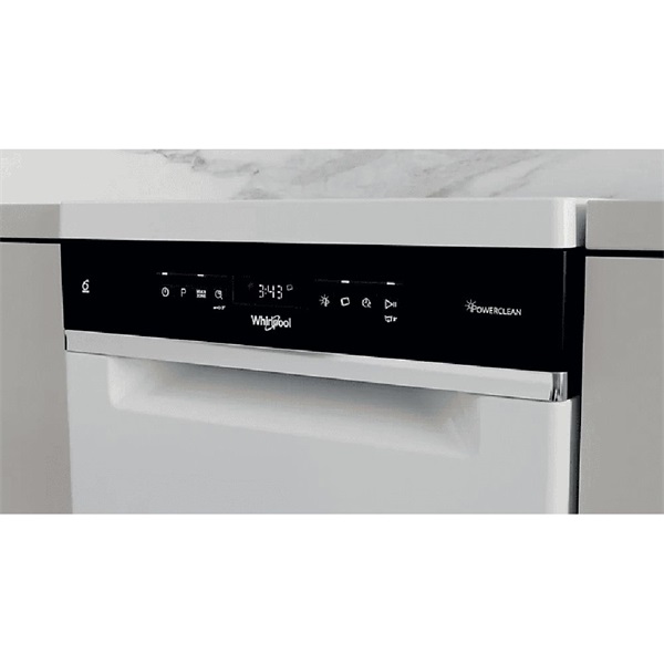 Whirlpool WSFO 3B23 P fehér, programok száma: 7, szabadonálló, 10 terítékes mosogatógép (Újszerű)