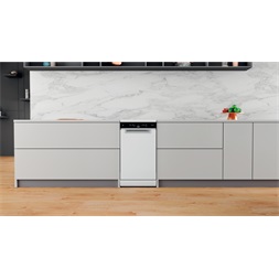 Whirlpool WSFO 3O34 PF fehér, programok száma: 8, keskeny szabadonálló, 10 terítékes mosogatógép (Újszerű)