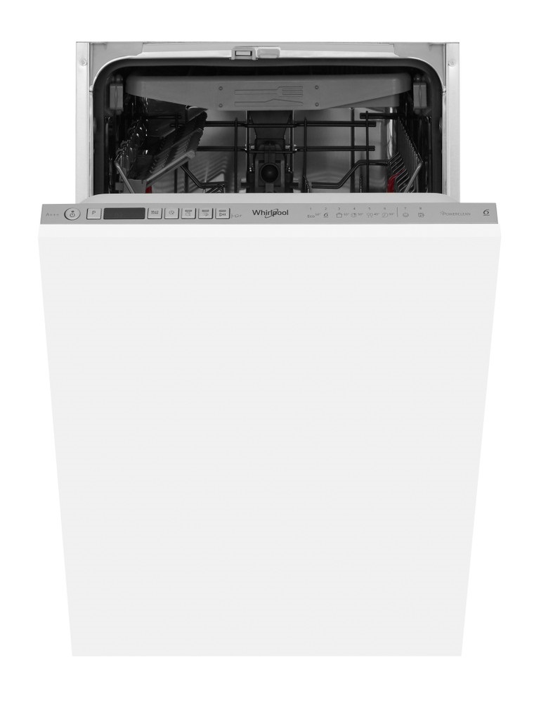 Whirlpool WSIO 3O34 PFE X programok száma: 8, beépíthető, 10 terítékes mosogatógép 