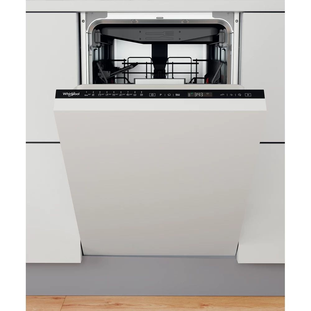Whirlpool WSIP 4O23 PFE programok száma: 9, beépíthető, 10 terítékes mosogatógép 
