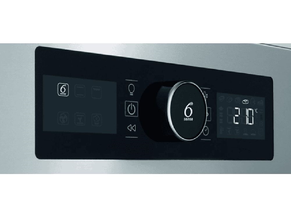 Whirlpool AKZ9 6270 IX inox, beépíthető, sütőtér: 73L, grill, légkeverés, sütő