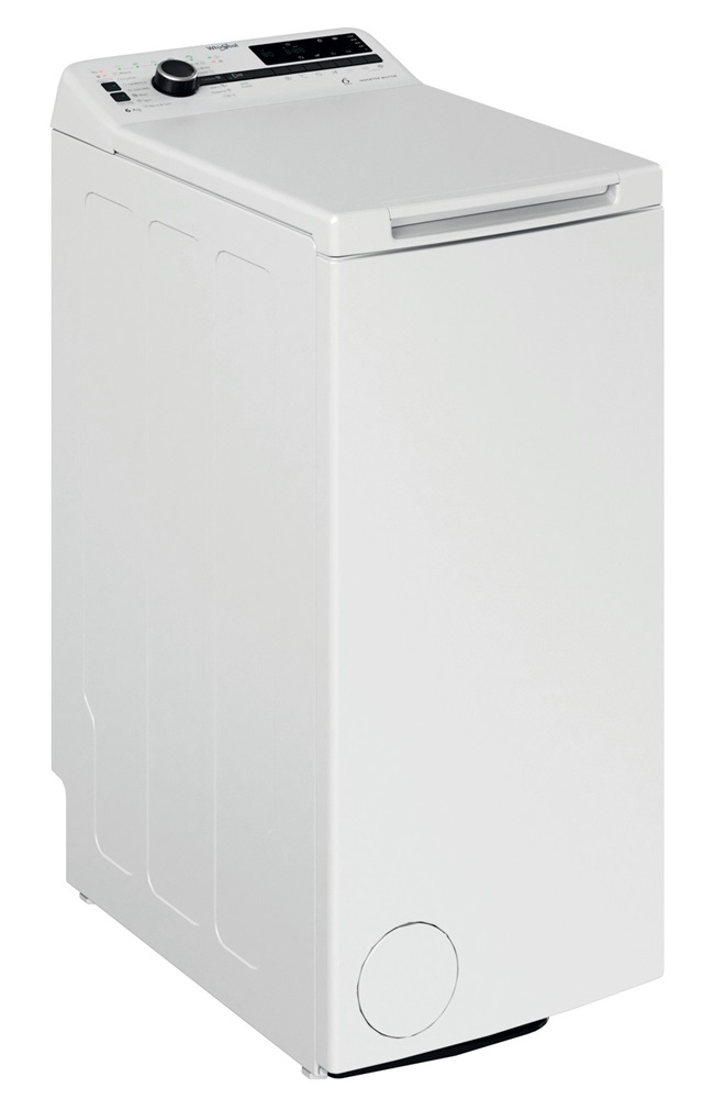 Whirlpool TDLRB 6251BS EU fehér, felültöltős, max.1200ford., 6 kg, mosógép