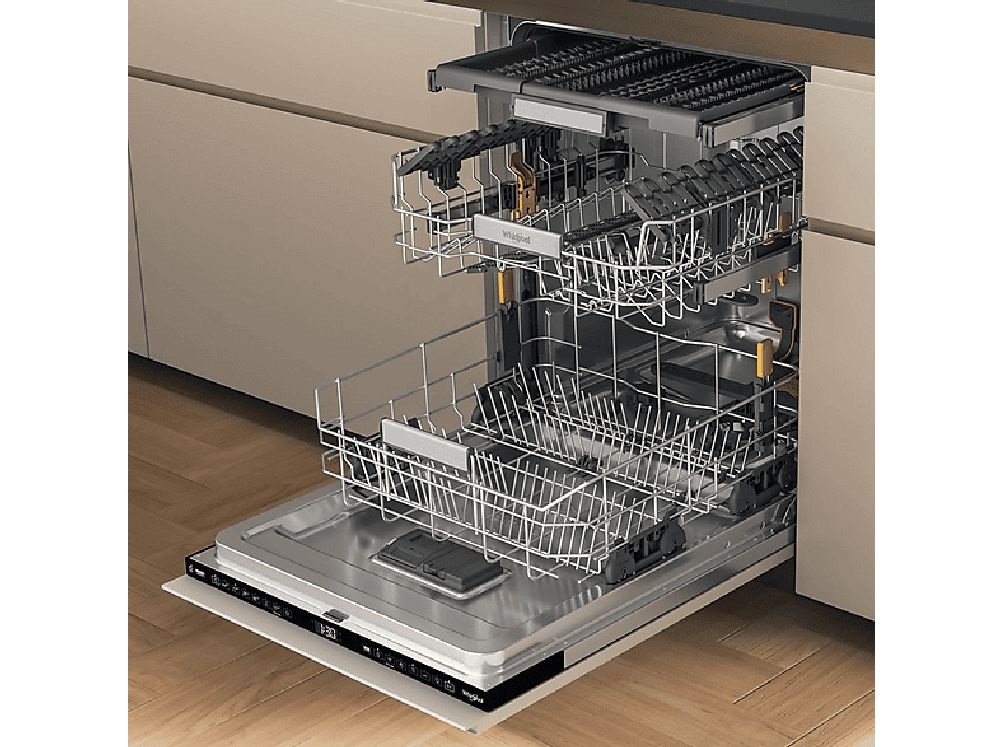 Whirlpool hirpool W7I HF60 TUS programok száma: 8, beépíthető, 15 terítékes mosogatógép 