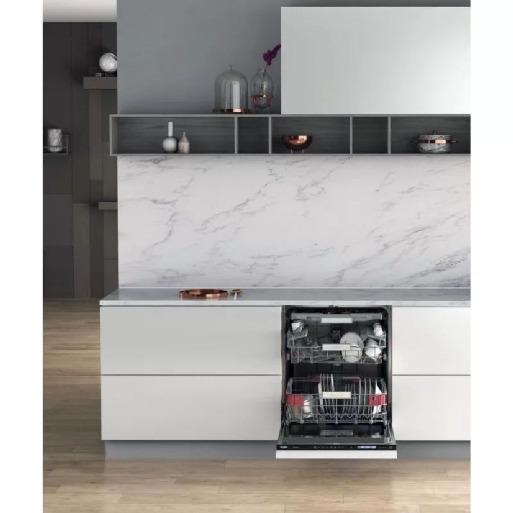 Whirlpool WIS 1150 PEL fehér, programok száma: 11, beépíthető, 14 terítékes mosogatógép 