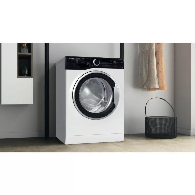 Whirlpool WRBSB 6249 S EU fehér, elöltöltős, max.1200ford., 6 kg, mosógép