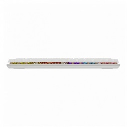 White Shark COMMANDOS GK-2106W/BL-HU fehér mechanikus magyar (blue switch) gamer billentyűzet