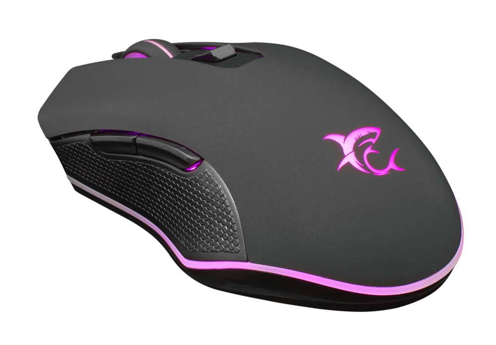 White Shark CYRUS GM-3001 3200dpi fekete gamer egér