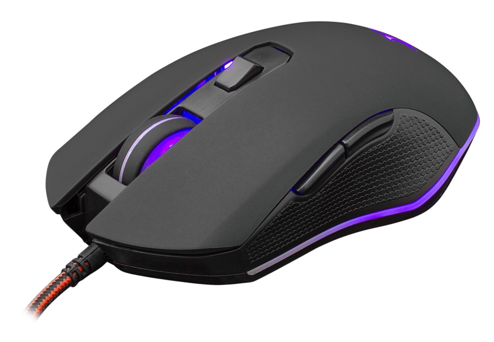 White Shark CYRUS GM-3001 3200dpi fekete gamer egér