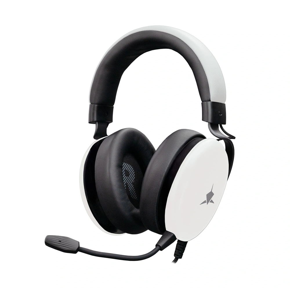 White Shark ELEPHANT vezetékes fehér gamer headset