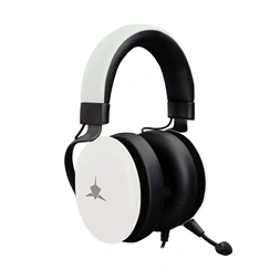 White Shark ELEPHANT vezetékes fehér gamer headset