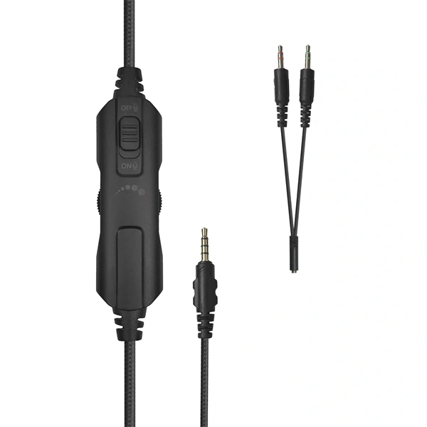 White Shark ELEPHANT vezetékes fehér gamer headset