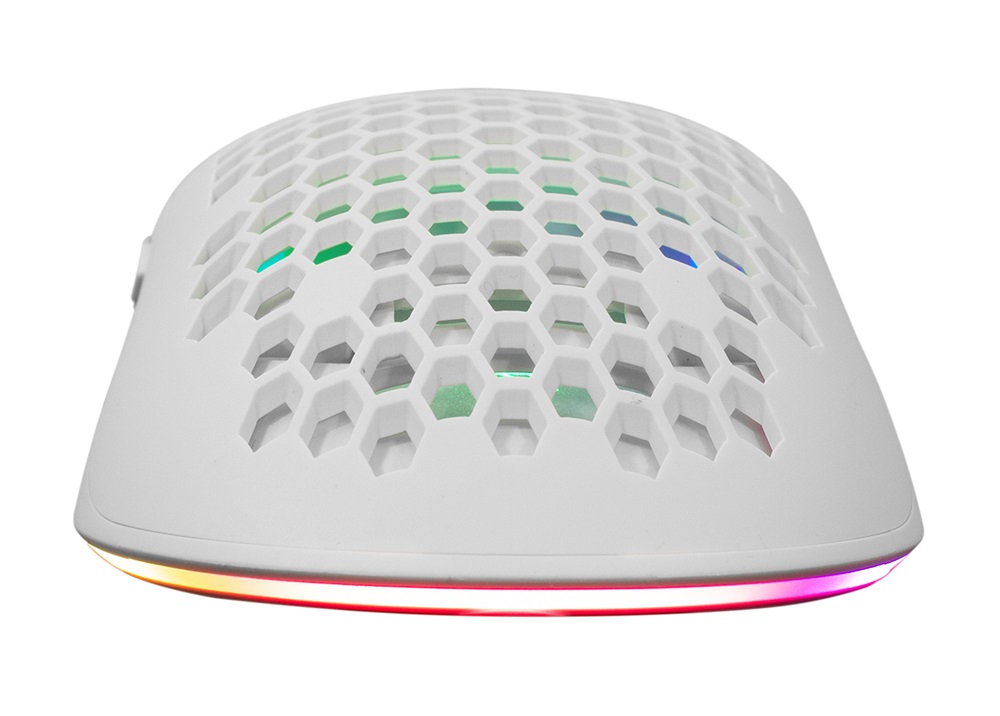 White Shark GALAHAD GM-5007W 6400 dpi fehér gamer egér