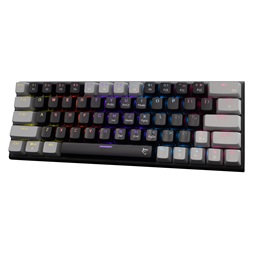 White Shark GK-002113V2-B-G/R-HU Wakizashi 2 HUN fekete-szürke (red switch) gamer billentyűzet
