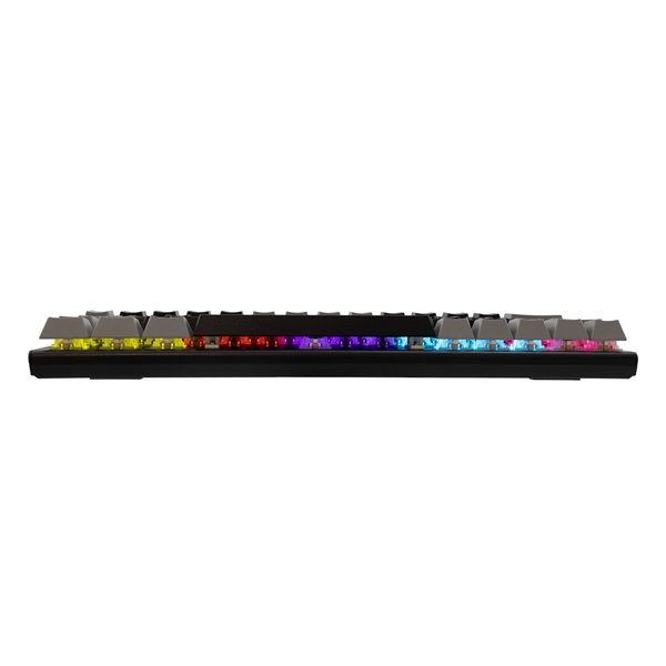 White Shark GK-002113V2-B-G/R-HU Wakizashi 2 HUN fekete-szürke (red switch) gamer billentyűzet