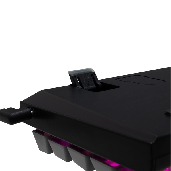 White Shark GK-002113V2-B-G/R-HU Wakizashi 2 HUN fekete-szürke (red switch) gamer billentyűzet