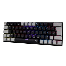 White Shark GK-002123V2-B-G/BL-HU Wakizashi 2 HUN fekete/szürke (blue switch) gamer billentyűzet